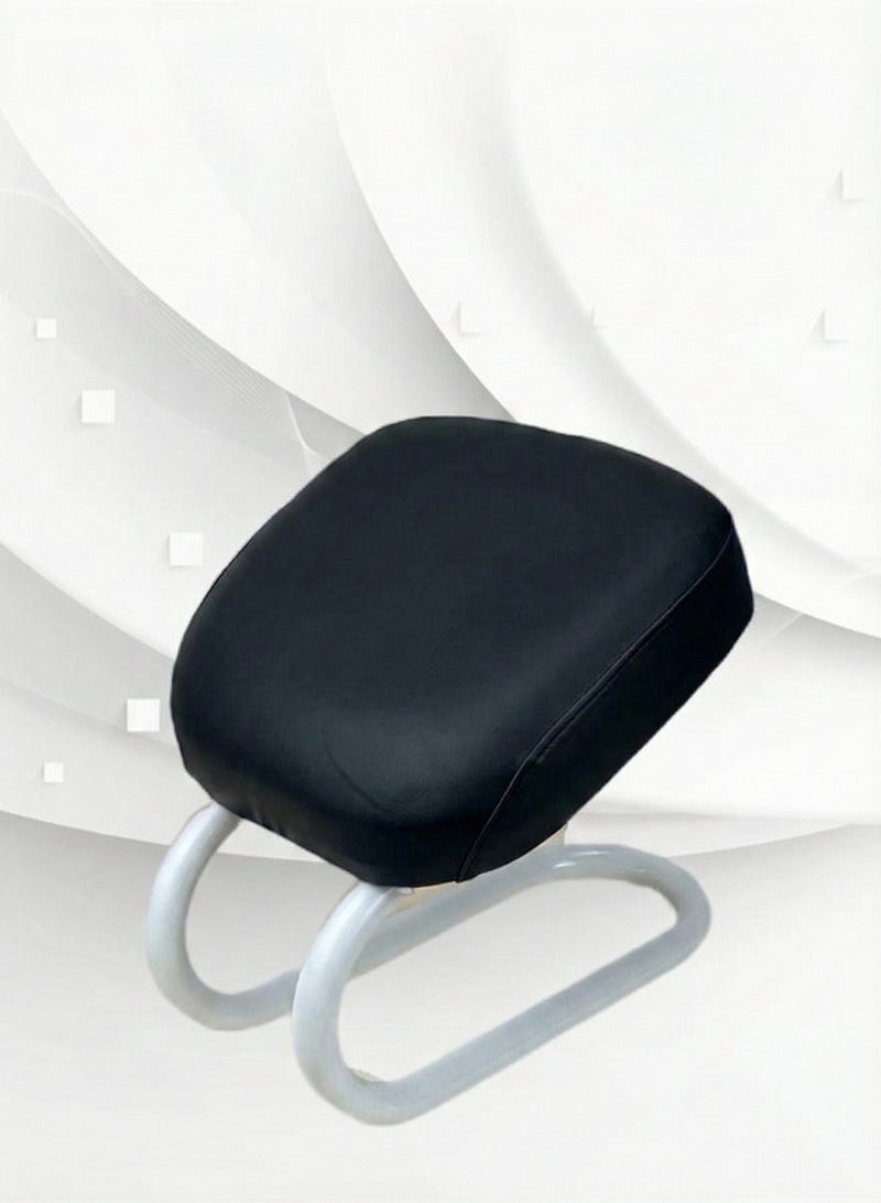 Premium Meditation Bench & Kneeling Stool Adjustable Height Yoga Chair for Prayer & Seated Zen Portable Metal Seating with Memory Foam Cushion & Non Slip Sleeves Ergonomic Floor Seat for Home, Studio & Worship